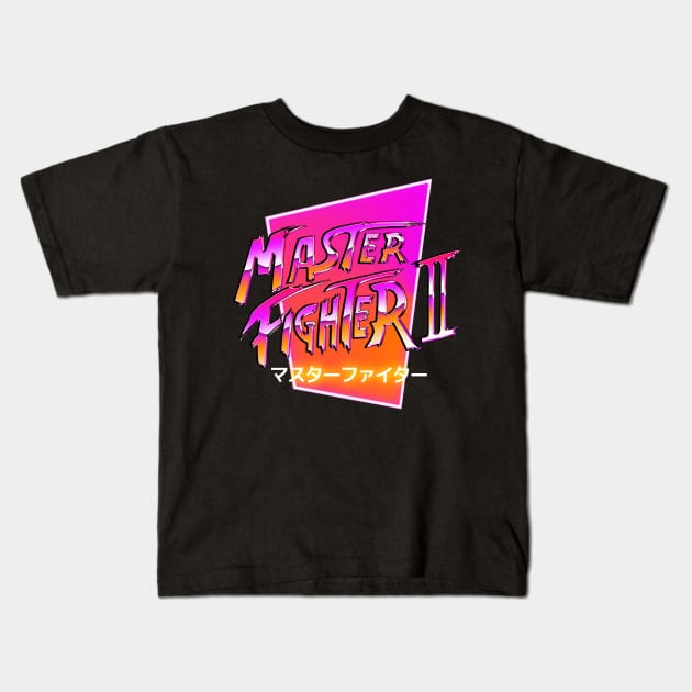 Master Fighter 2 Kids T-Shirt by Bootleg Factory